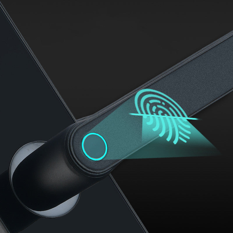 Surveillance Camera Fingerprint Lock Graffiti  Home Password Lock Mobile Phone Video Anti-theft Door Electronic Lock